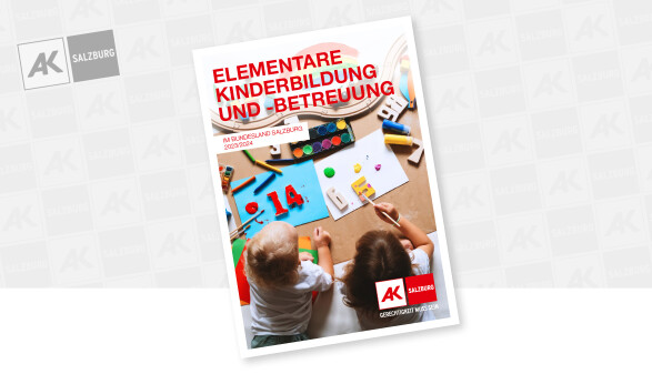 Ansicht der Broschüre Elementare Kinderbildung und -betreuung