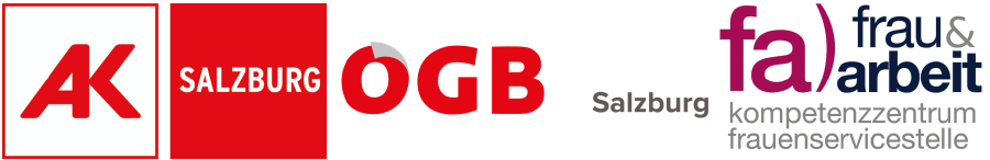 Logo AK, &Ouml;GB, Frau & Arbeit