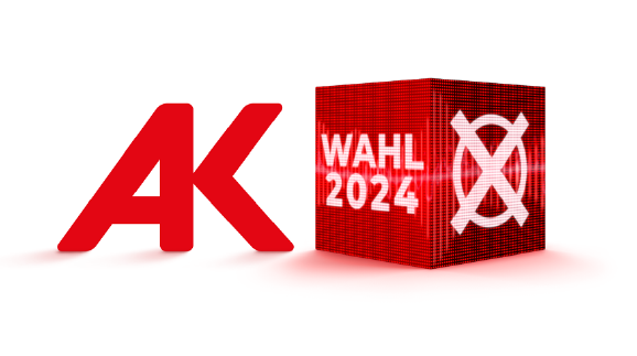 AK-Wahl von 26.1. bis 8.2.2024 © AK, AK