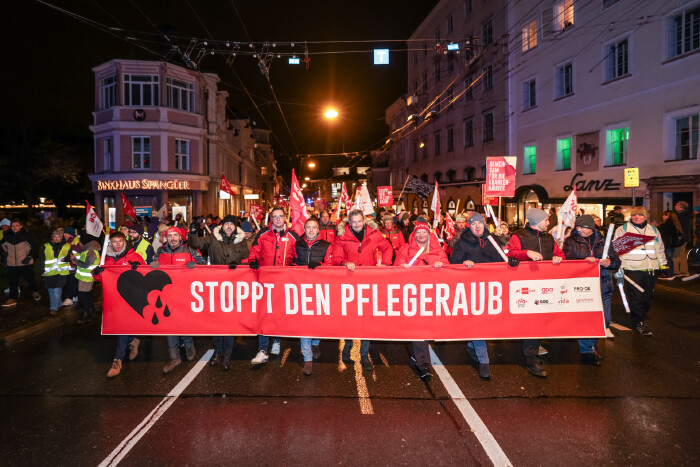 Stopp den Pflegeraub