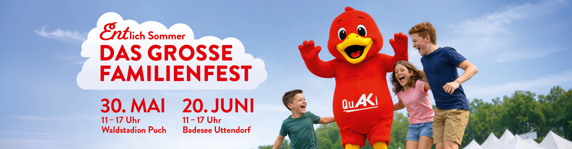 AK/&Ouml;GB-Familienfeste 2026: 30.5. in Puch, 20.6. in Uttendorf