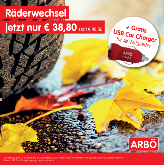 ARB&Ouml; Reifenwechselaktion