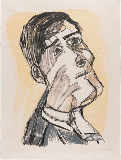 Oskar Kokoschka - Selbstbildnis von zwei Seiten, 1923 © Fondation Oskar Kokoschka, Bildrecht Wien, 2018 Selbstbildnis von zwei Seiten, 1923 © Fondation Oskar Kokoschka, Bildrecht Wien, 2018