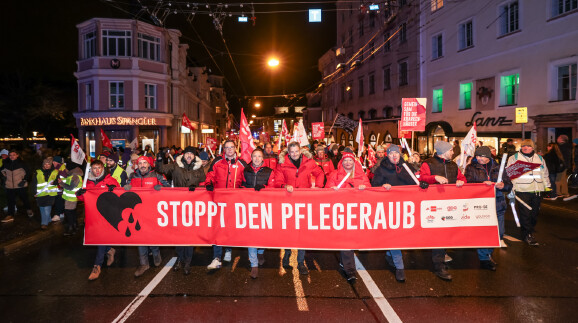 Stopp den Pflegeraub