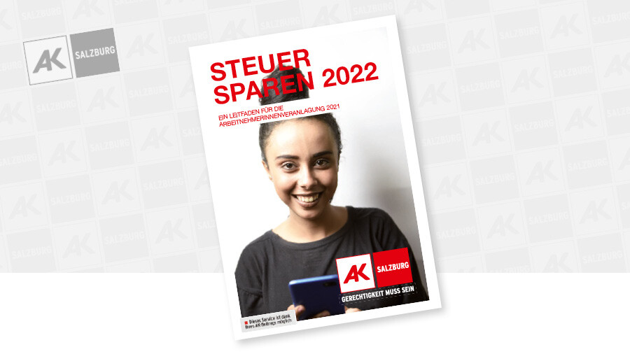 Ansicht der Brosch&uuml;re Steuer sparen 2022