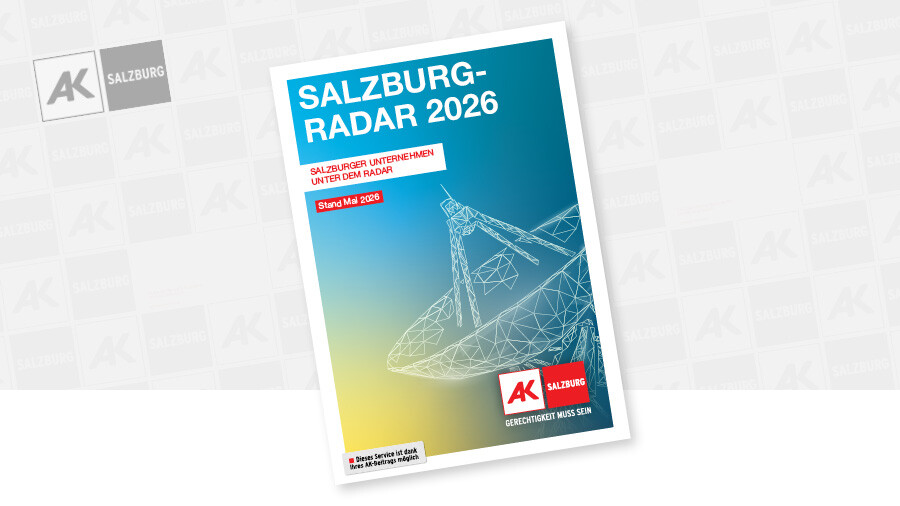 Ansicht der Brosch&uuml;re f&uuml;r den Salzburgradar 2026