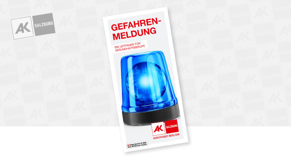 Ansicht des Folders Gefahrenmeldung