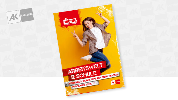 Ansicht Broschüre Arbeitswelt und Schule