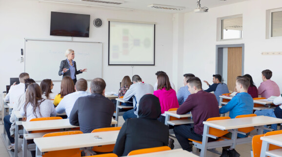 Schüler in Klasse